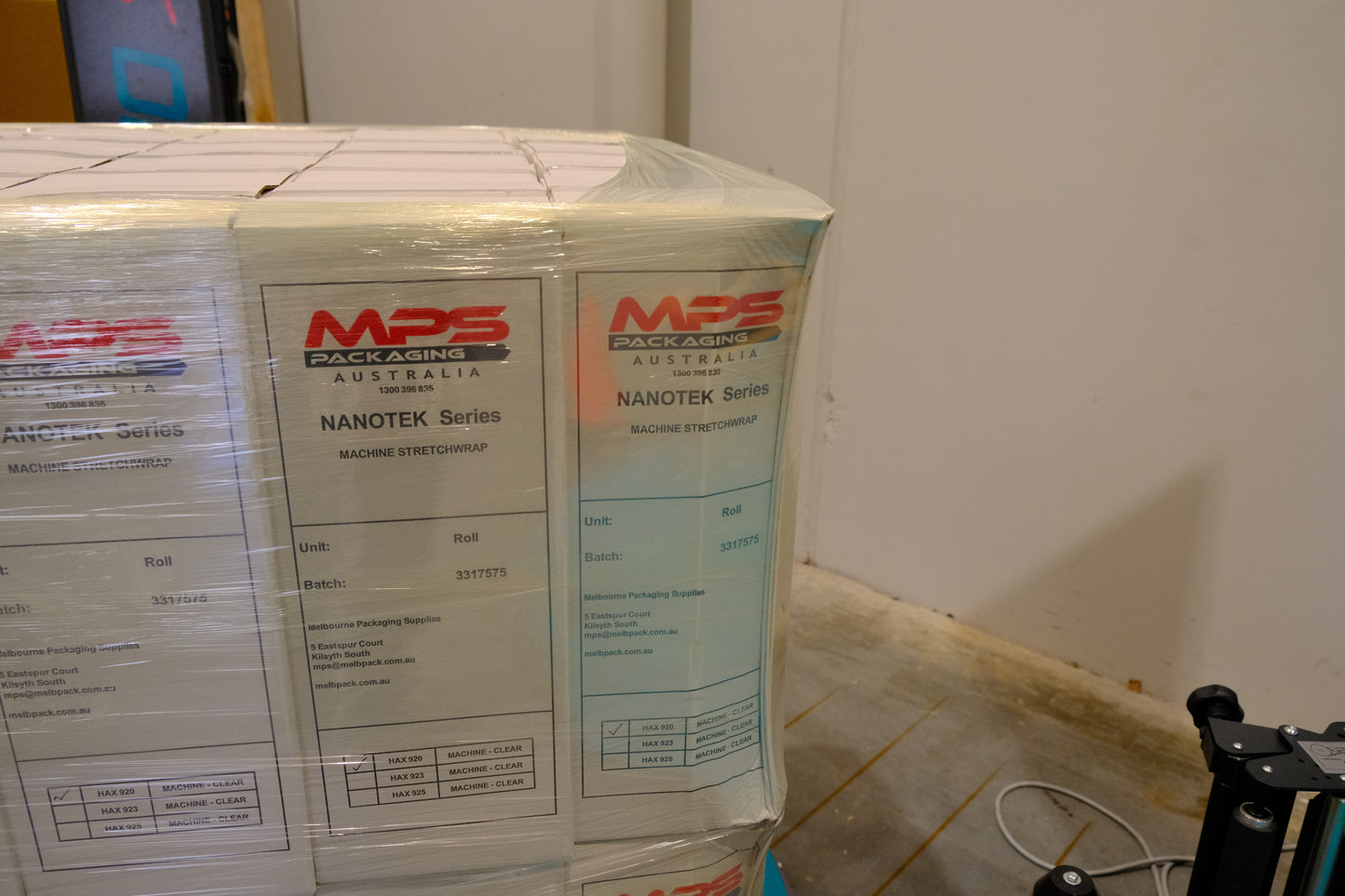 500MM X 1362M X 17UM COMPOSTABLE MACHINE PALLET WRAP