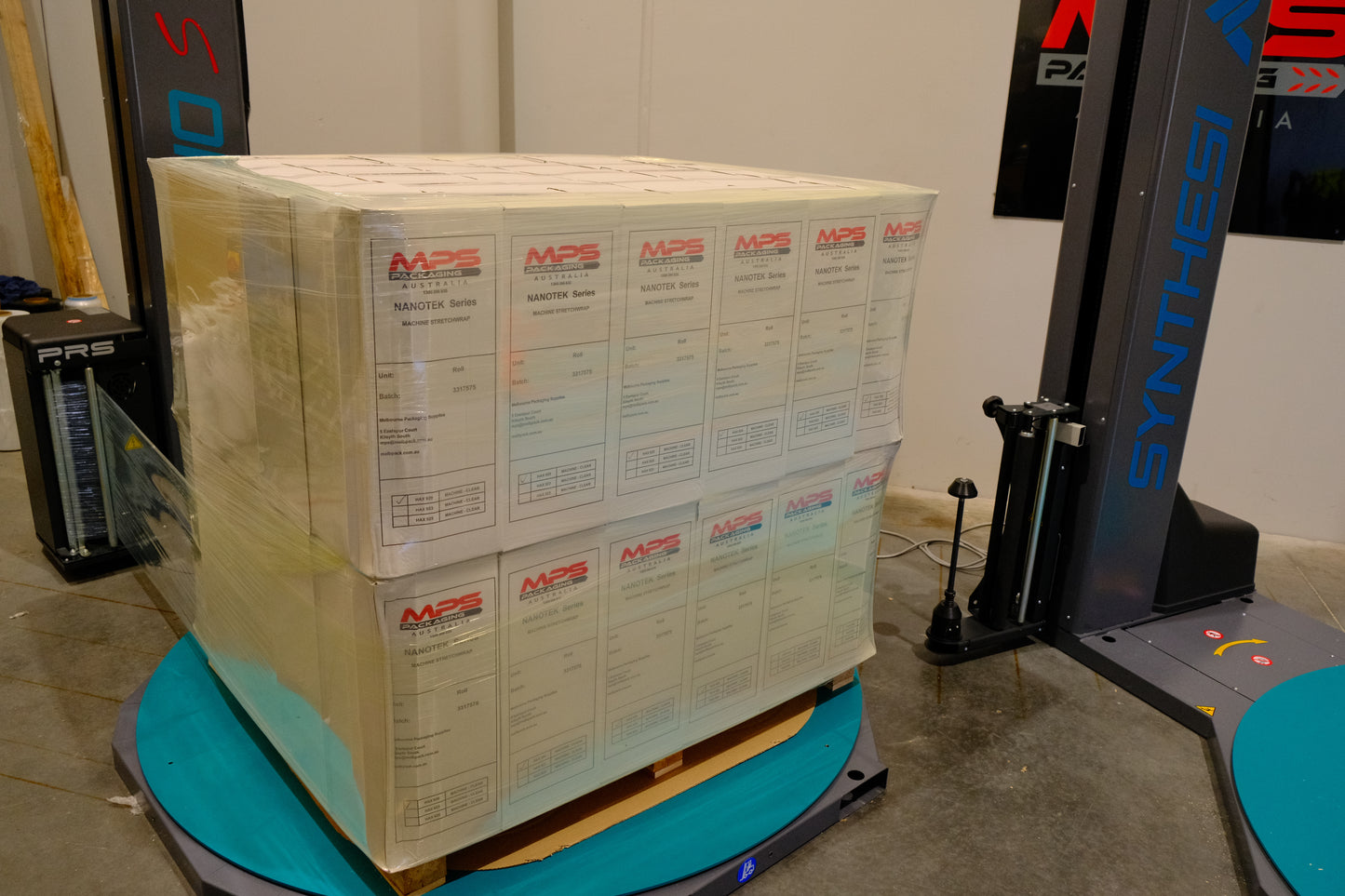 500MM X 1554M X 10UM COMPOSTABLE MACHINE PALLET WRAP