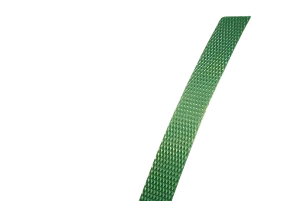 19MM x 1M x 850M GREEN EMBOSSED PET STRAPPING