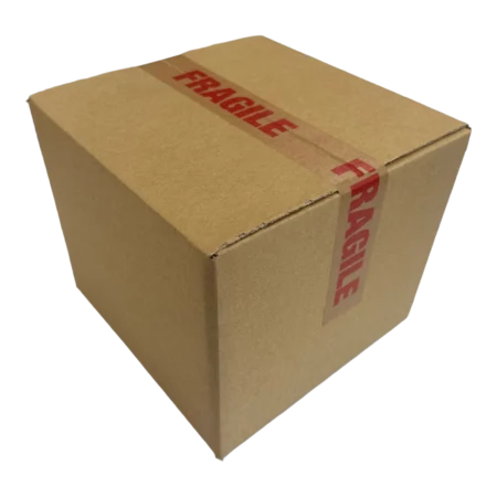 50MM x 50M PRINTED FRAGILE KRAFT PAPER TAPE #G856