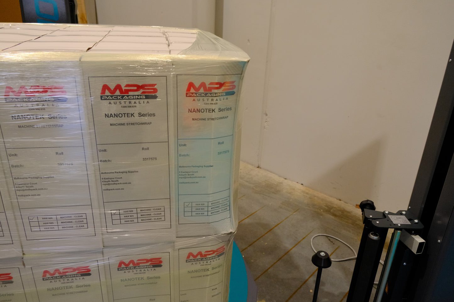 500MM X 1362M X 17UM COMPOSTABLE MACHINE PALLET WRAP