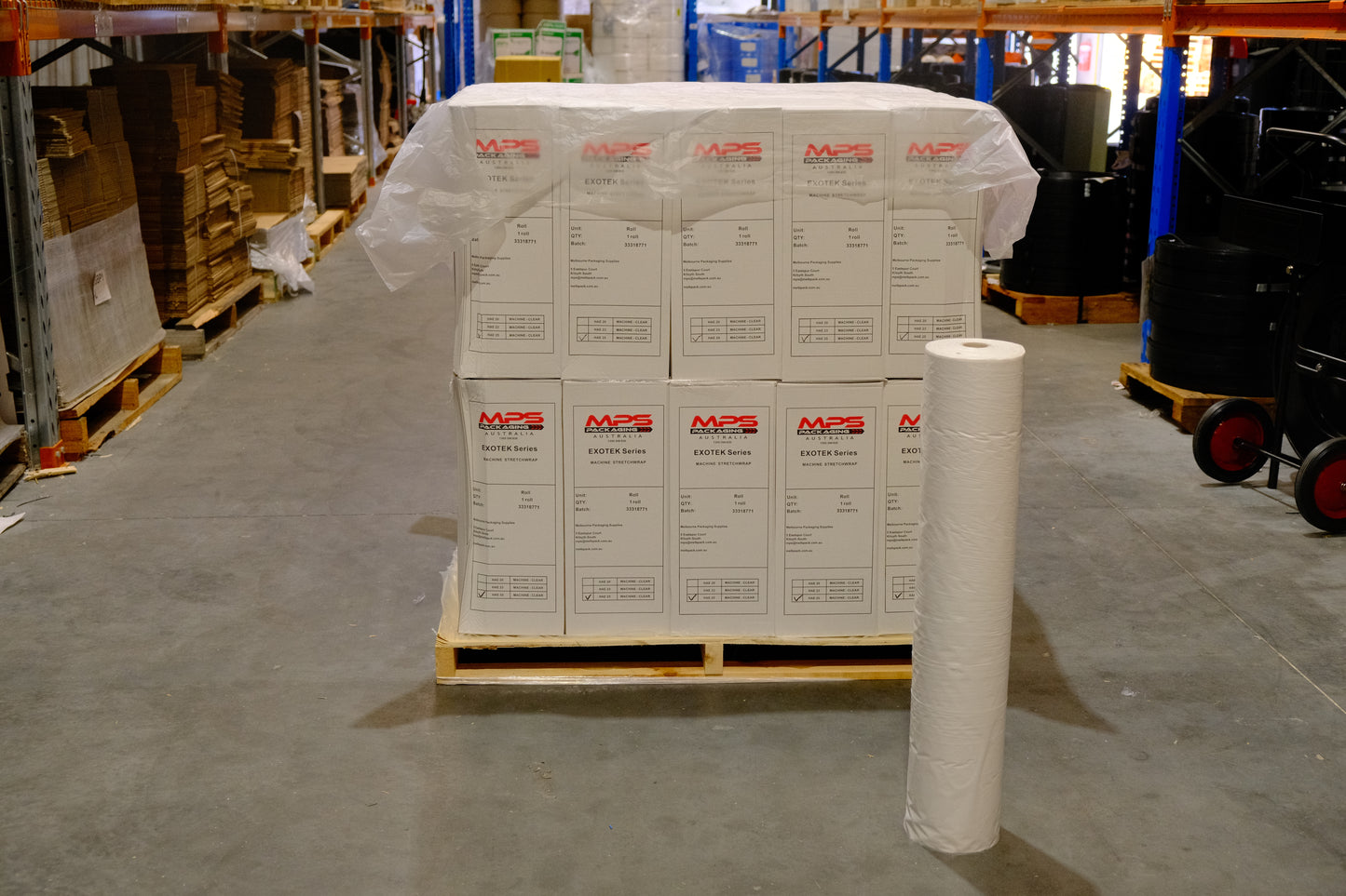 840/1680MM X 1680MM X 20UM PALLET CAPS (CLEAR)