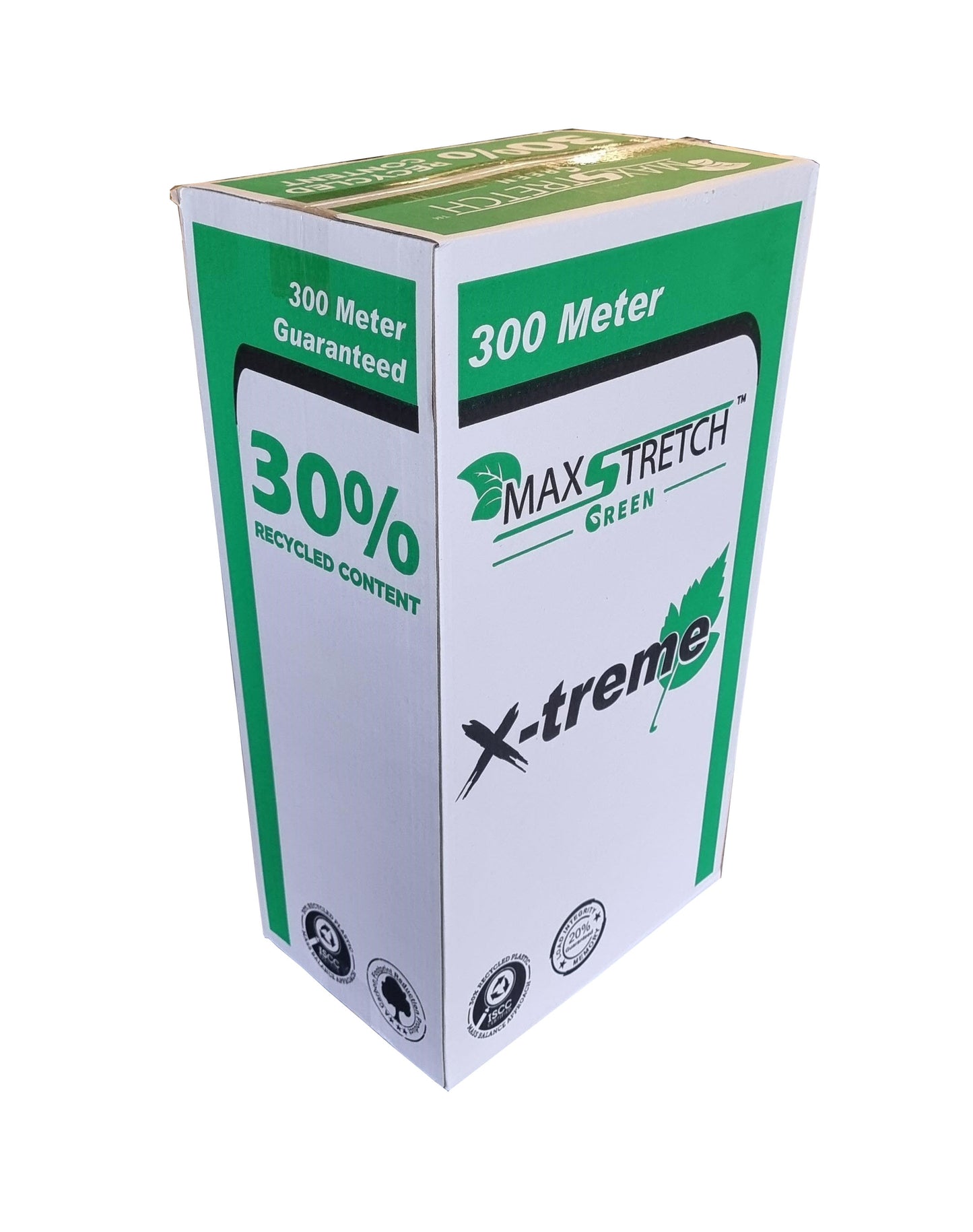 500MM X 300M X MAXSTRETCH RECYCLED ECO PALLET WRAP - CLEAR