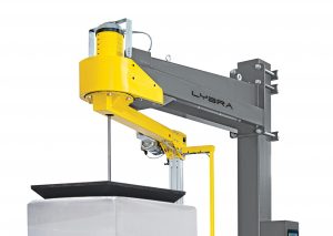 Lybra auto - Rotating arm pallet wrapper