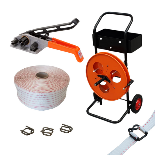 Pallet strapping kits