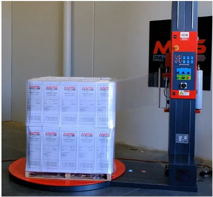 XW-4000 – A New Value-for-Money Powered Prestretch Pallet Wrapper with auto cut from MPS Packaging