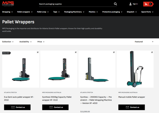 MPS Packaging Australia: Your Trusted Online Source for Pallet Wrappers