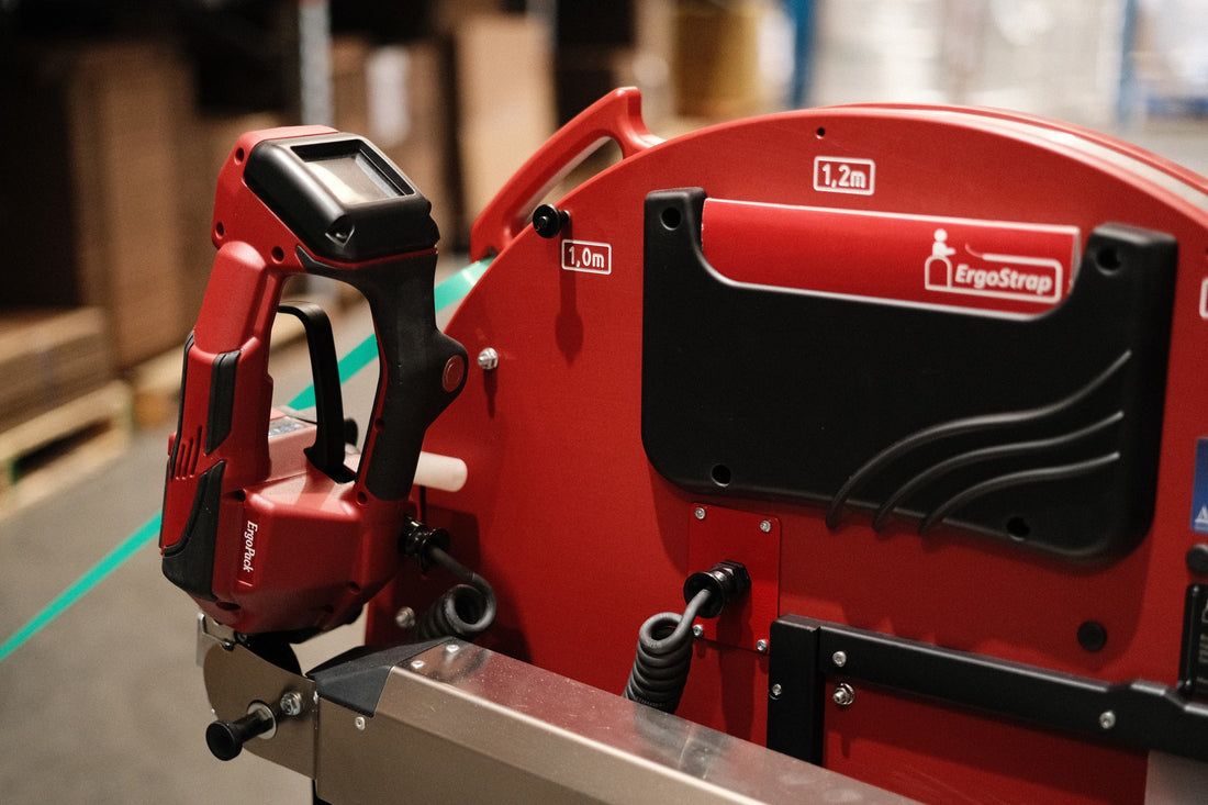 Distributor for ErgoPack Pallet Strapping Systems