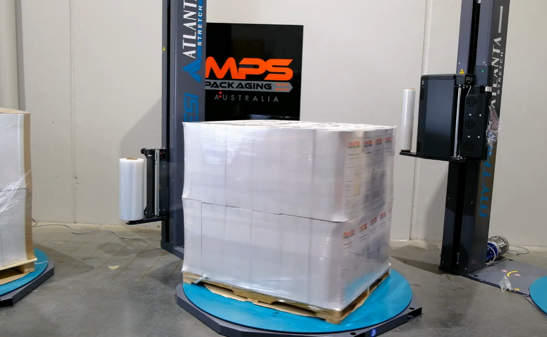 Pallet Stretch Film and the Synthesi XF-3110 Friction Brake Wrapper ...