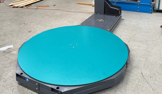 Oversized pallet wrapper with scales delivered do adelaide