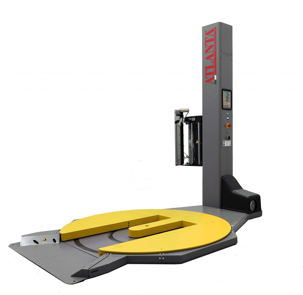 The Commercial strength of ATLANTA STRETCH semiautomatic wrapping machines