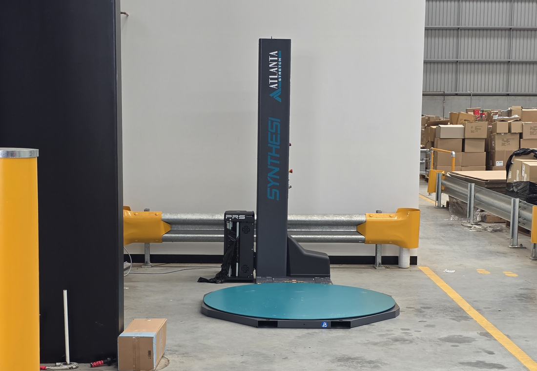 Three Synthesi Prestretch wrappers for Melbourne distribution company