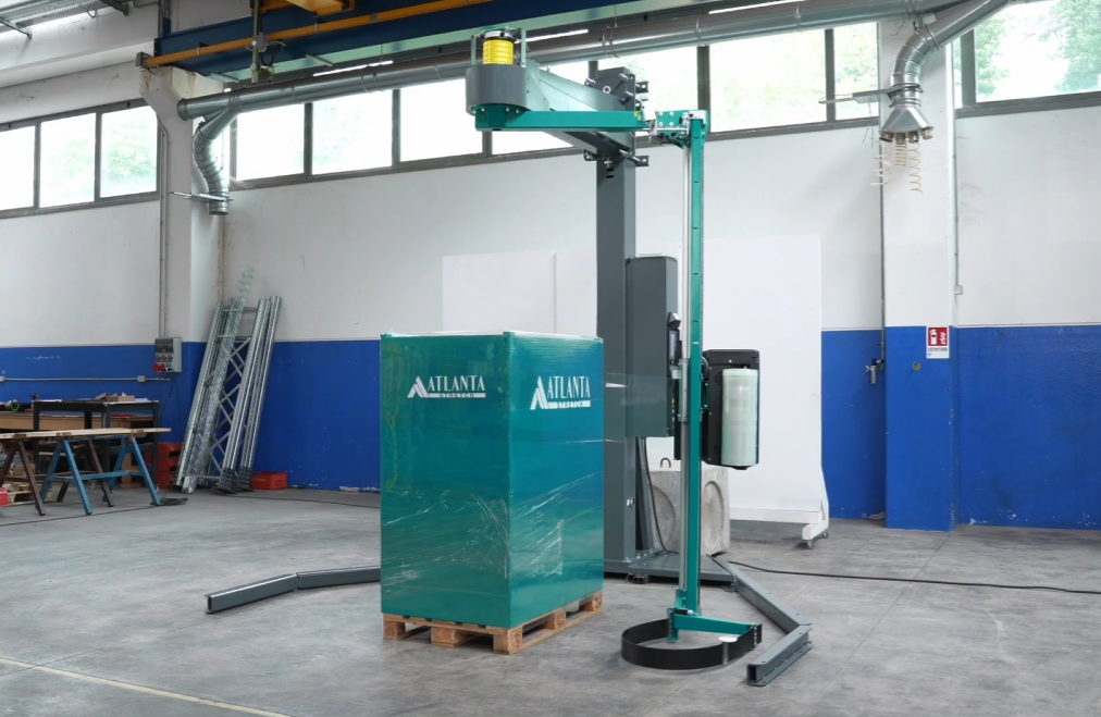 Roating arm pallet wrappers update