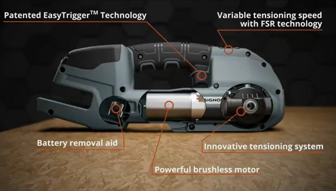 BXT4 Battery Strapping Tool Operations - How to guide