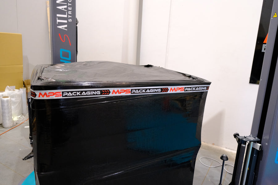 Black pallet wrap