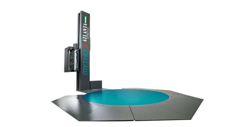 Low profile pallet wrappers