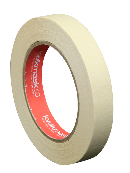 18MM X 50M MASKING TAPE - PER ROLL (CTN 48)