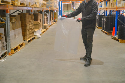 600MM X 1000MM X 100UM POLY BAGS - CTN 200