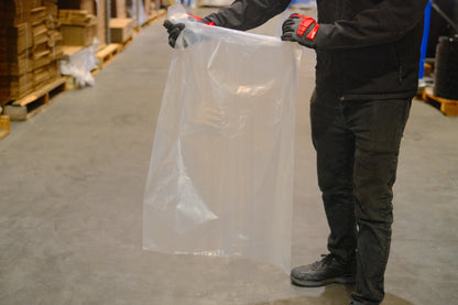 600MM X 1000MM X 100UM POLY BAGS - CTN 200