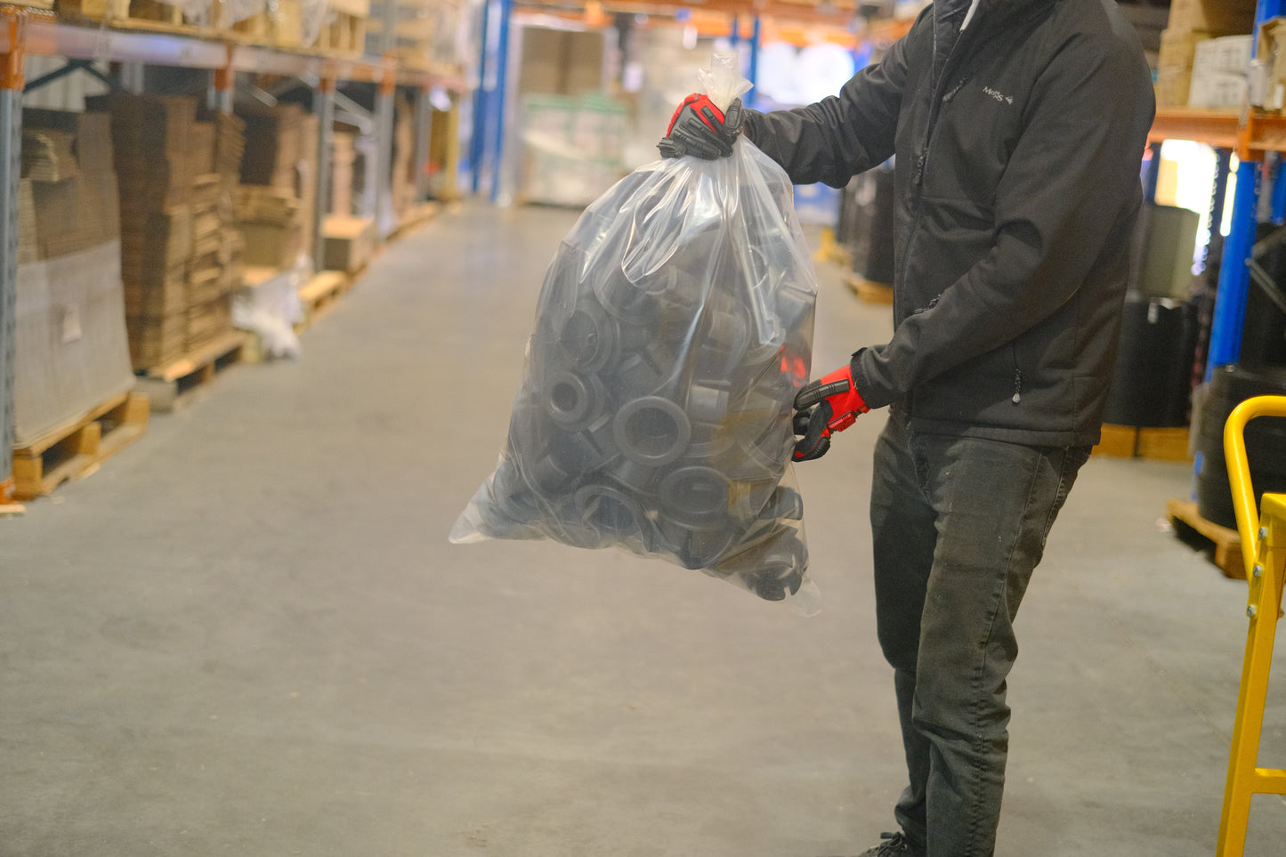 600MM X 1000MM X 100UM POLY BAGS - CTN 200