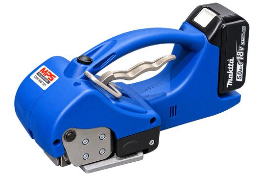 BATTERY STRAPPING TOOL FOR PLASTIC STRAP WITH FRICTION WELD - XITI-22