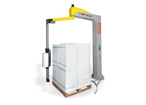 Lybra Easy rotating arm pallet wrapper