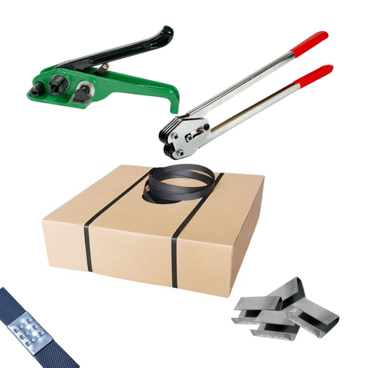 PLASTIC STRAPPING KIT - 19MM WITH SEALS