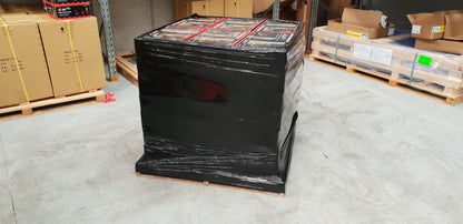 500MM X 400M X 23UM ULTRA BLACK BLOWN STRETCHWRAP - PER ROLL