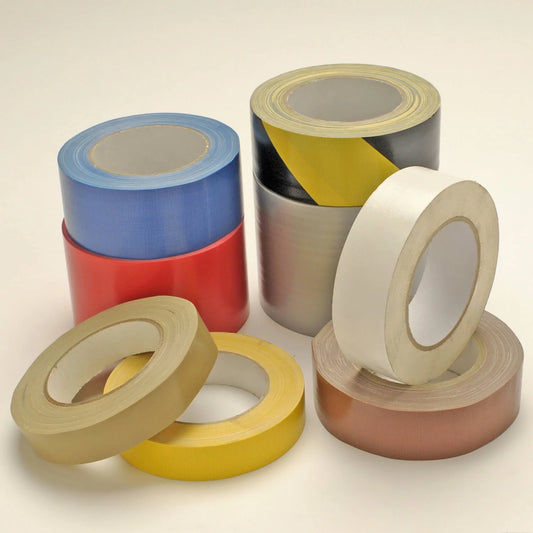 48MM X 25M CLOTH TAPE RED - PER ROLL (CTN 36)