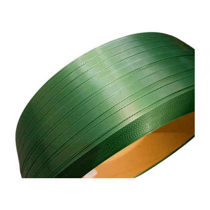 16mm x 0.9mm x 1150m GREEN EMBOSSED PET STRAPPING