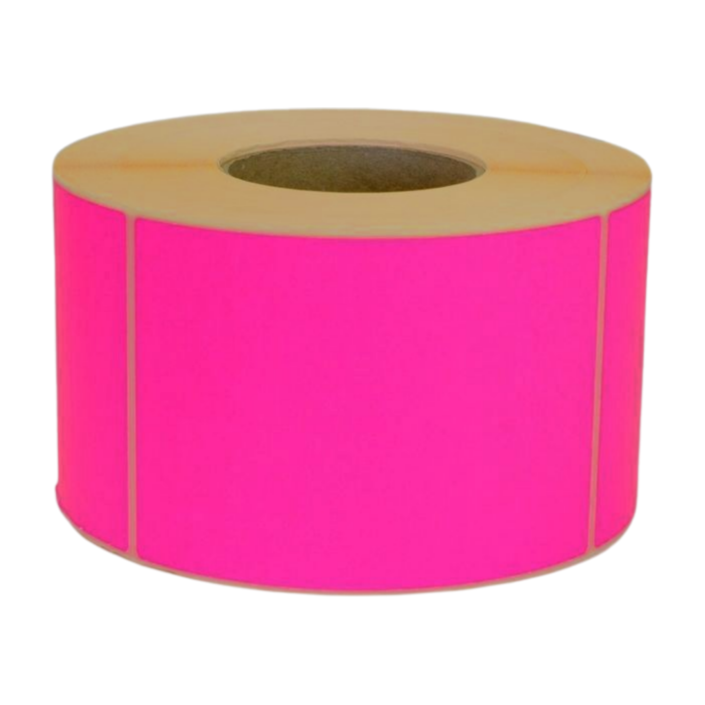 102MM X 150MM FLURO PINK ROLL 3 INCH CORE  - ROLL 1000