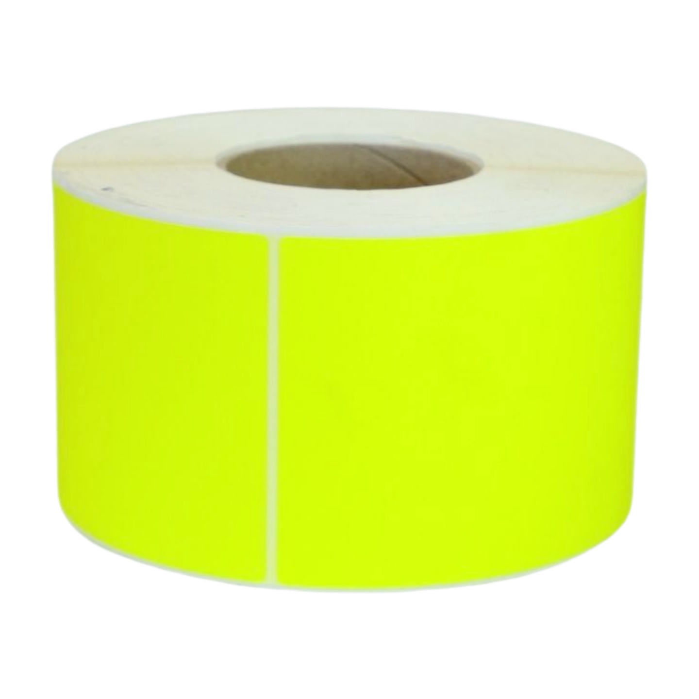 102X150MM FLURO YELLOW ROLL 3 INCH CORE  - ROLL 1000