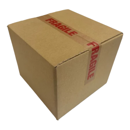 50MM x 50M PRINTED FRAGILE KRAFT PAPER TAPE #G856
