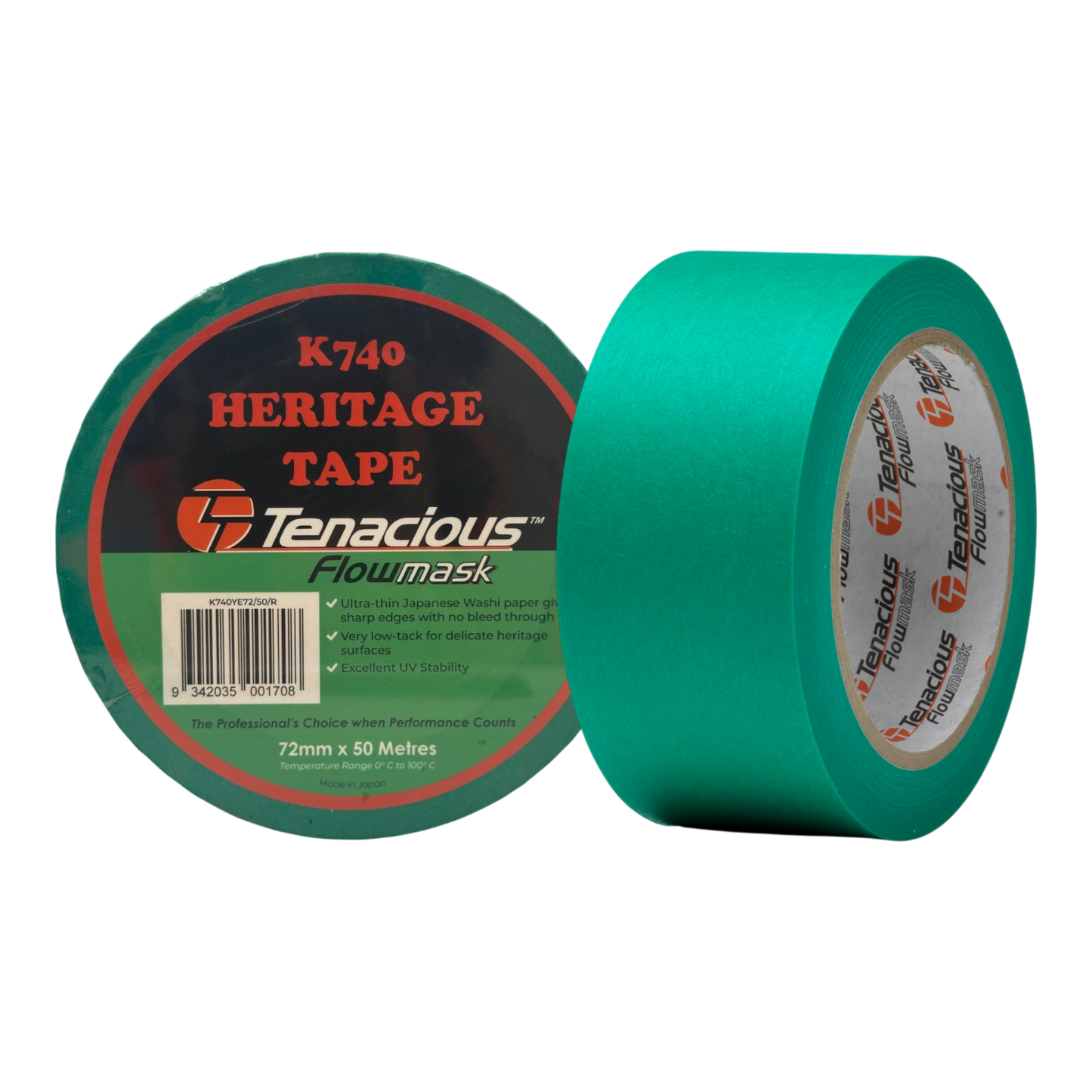 50M HERITAGE DELICATE FLOWMASK PAPER MASKING TAPE #K740