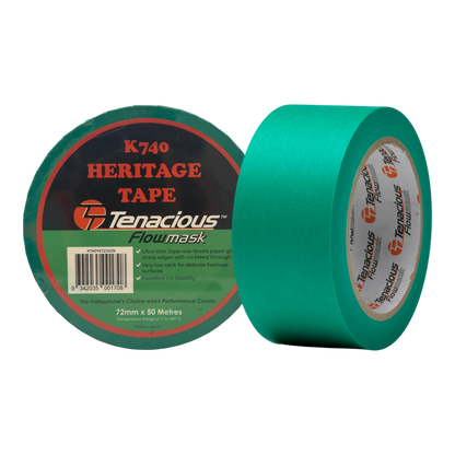 50M HERITAGE DELICATE FLOWMASK PAPER MASKING TAPE #K740