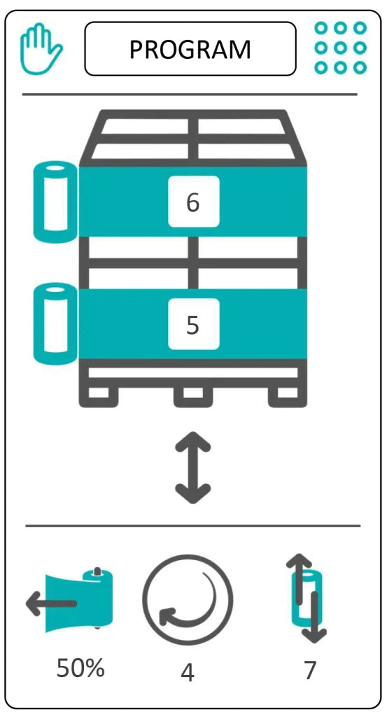 Mytho S  PRS Low – Low Profile pallet wrapper