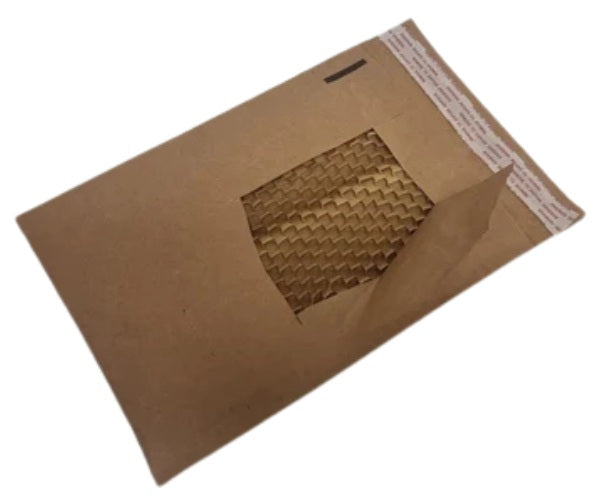 215MM x 280MM +40MM FLAP FLAP HONEYCOMB PADDED MAILER - CTN 100