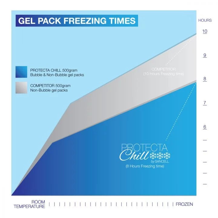 PROTECTA CHILL GEL ICE PACK 1KG-CARTON OF 14