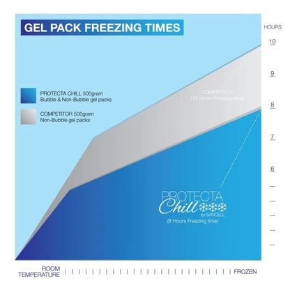 PROTECTA CHILL GEL ICE PACK 1KG-CARTON OF 14