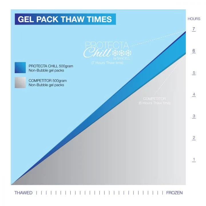 PROTECTA CHILL GEL ICE PACK 1KG-CARTON OF 14