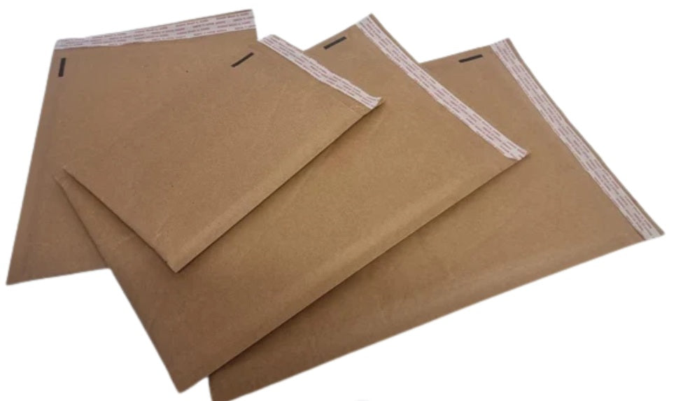 215MM x 280MM +40MM FLAP FLAP HONEYCOMB PADDED MAILER - CTN 100