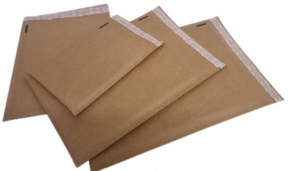 215MM x 280MM +40MM FLAP FLAP HONEYCOMB PADDED MAILER - CTN 100
