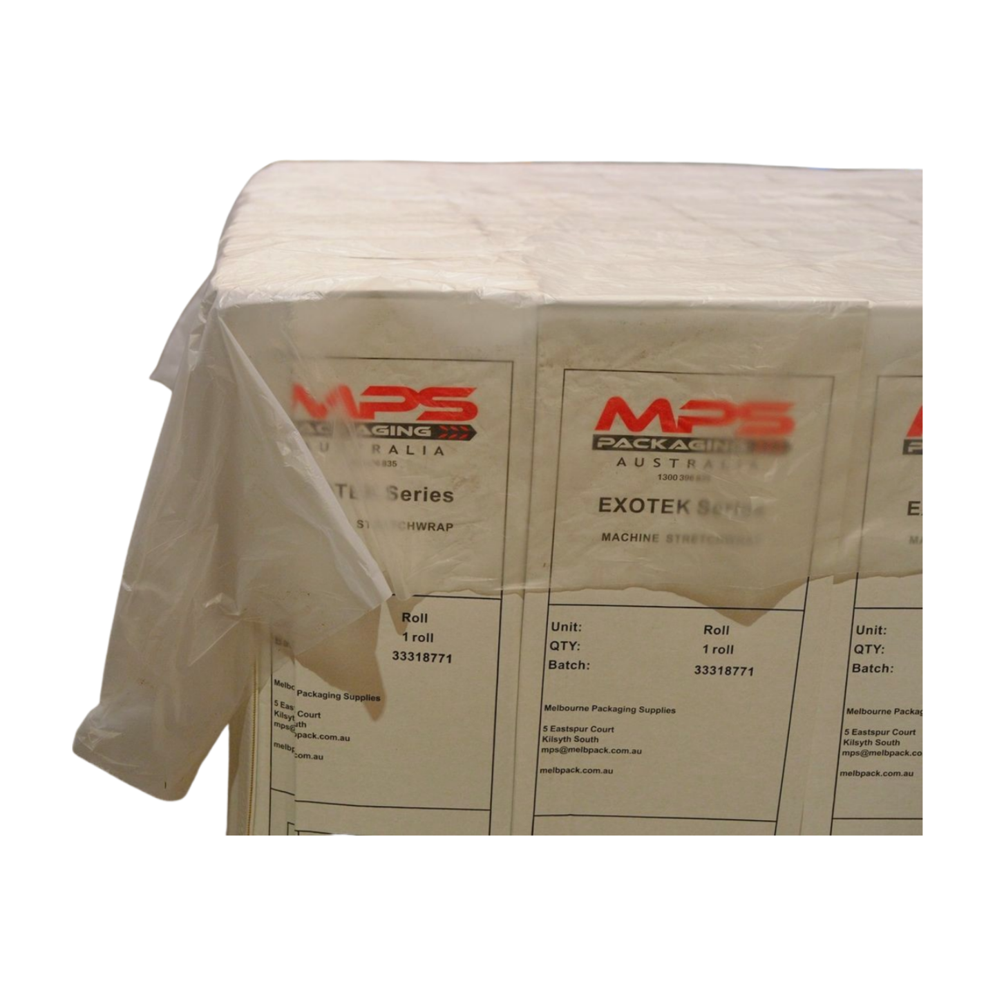 840/1680MM X 1680MM X 20UM PALLET CAPS (CLEAR)