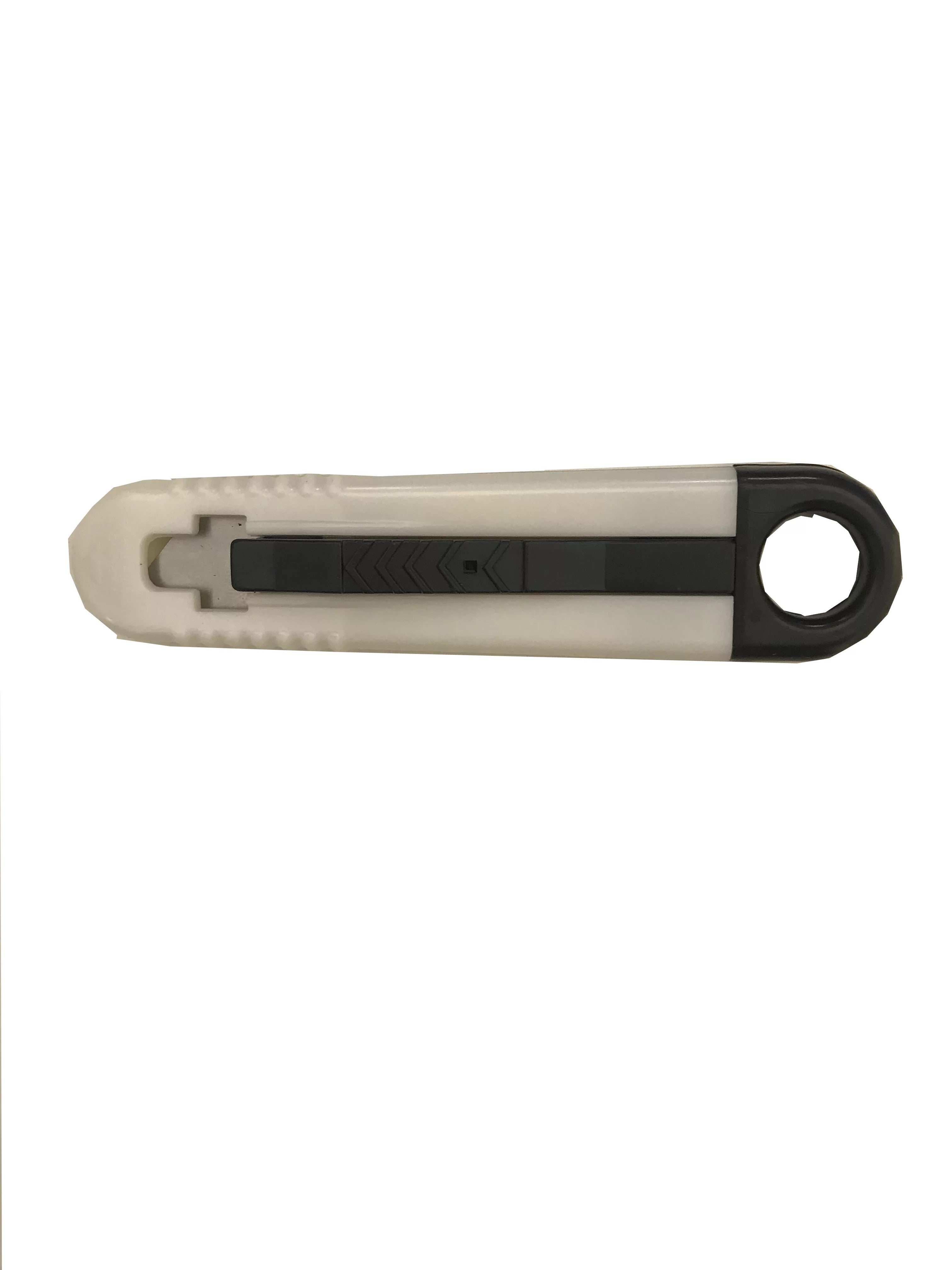 Spring Loaded Retractable Box Cutter PLASTIC SAFETY CUTTER SPRING LOADED – MPS Packaging Australia