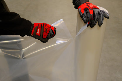 800MM X 1400MM X 100UM POLY BAGS - ROLL  75