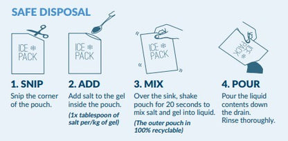 PROTECTA CHILL GEL ICE PACK 1KG-CARTON OF 14