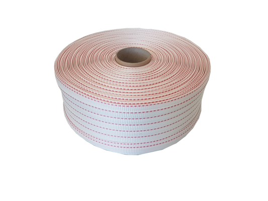 19MM x 500M 2 RED LINE WOVEN STRAPPING